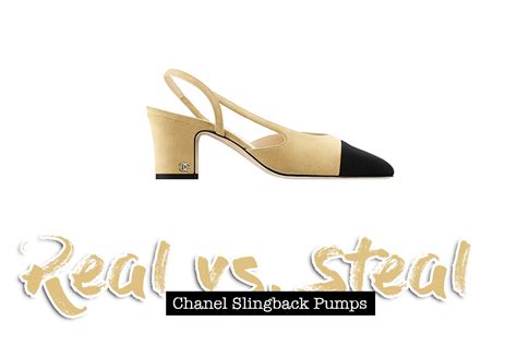 chanel slingback fake vs real|chanel shoes real.